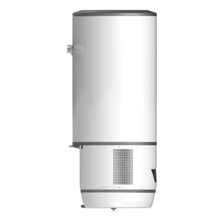 ATAG Lydos Hybrid, linkerzijaanzicht met luchtrooster en wandbevestiging